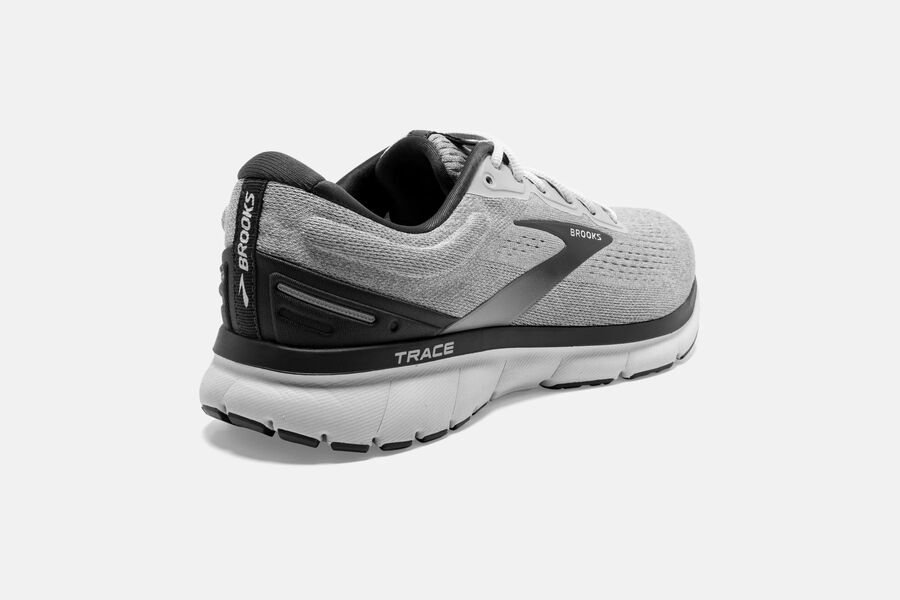 Brooks Trace Road Running Shoes - Mens - Grey - KL2593846